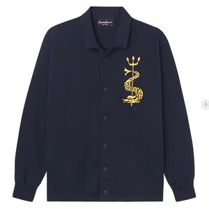 Rowing Blazers rugby overshirt